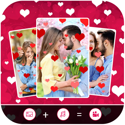 Valentine Video Maker With Music icon