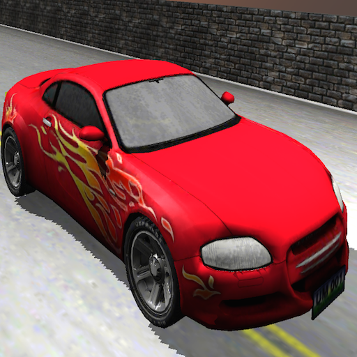car racing super speed icon