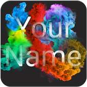 Smoke Effect Name Art on 9Apps