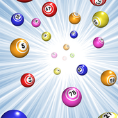 Number balls icon