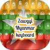 Zawgyi Myanmar Keyboard with Photo Themes icon