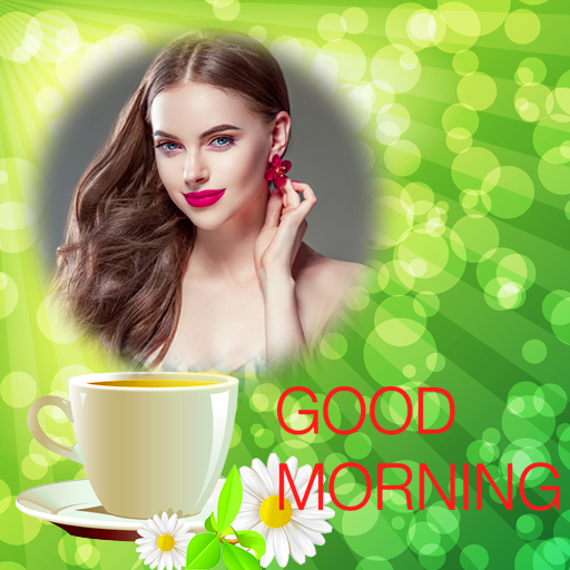 Good morning photo frames. icon