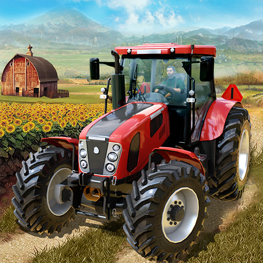 Real Farm Sim- Tractor Farming Games 2021 icon