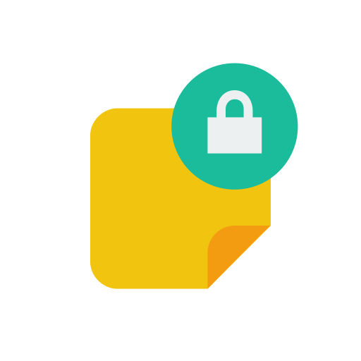 Note locker icon