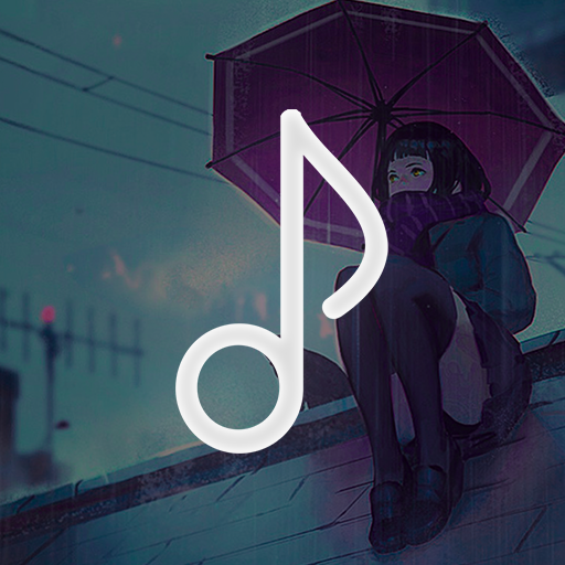 Chill Music and LoFi Rain - Relax Rain Animation icon