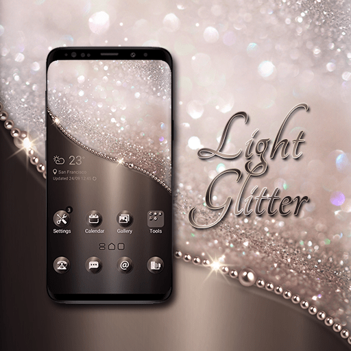Light Glitter Theme icon