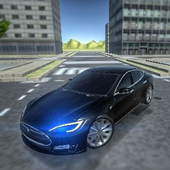 Electric Car Driving Simulator icon