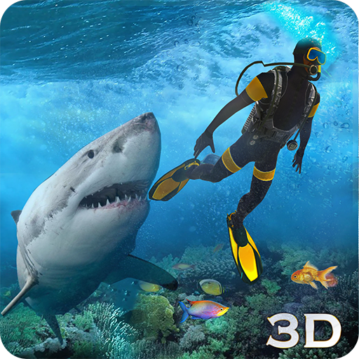 Shark Attack Spear Fishing 3D icon