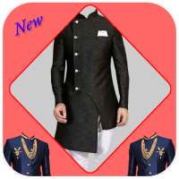 Party Wear Nice Style Sherwani Suit Free