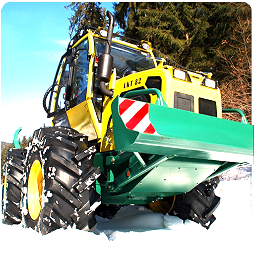 Snow Tractor Simulator 2020 icon