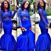 Ankara Royal Blue Dresses icon