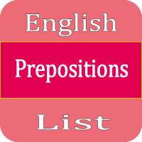 English Prepositions List on 9Apps