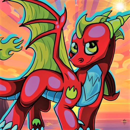 Dragon Simulator 3D-  Flying Dragon Adventure icon