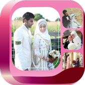 Hijab Wedding Couple icon