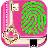 My Secret Diary with Fingerprint Password Lock icon