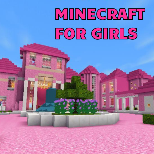 Pink House for girls in Minecraft PE icon