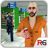City Supermarket Prison Escape icon