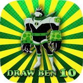 Draw Ben 10 Aliens step by step icon