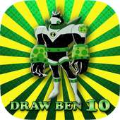 Draw Ben 10 Aliens step by step