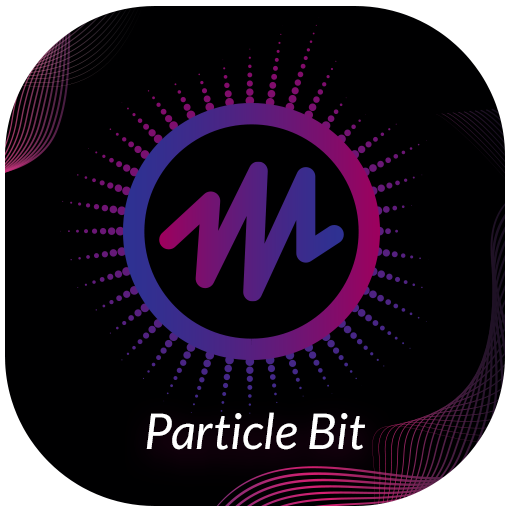 Particle.bit - Music bit video maker icon