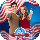 Happy 4th of July Photo Maker : 4th July DP Maker