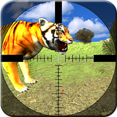 Safari Animals Hunting Sniper Shooter Lion Hunting icon