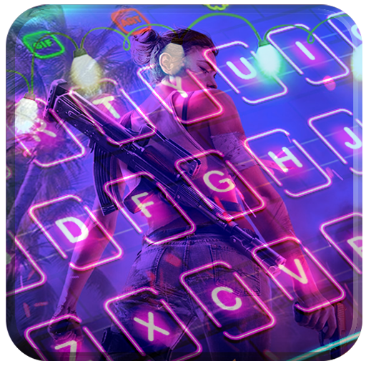 Amazing Free⌐╦╦─😬Fire Keyboard Themes आइकन