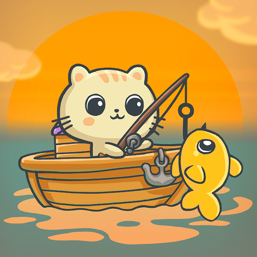 Fishing Games-Fisher Cat Saga！ icon