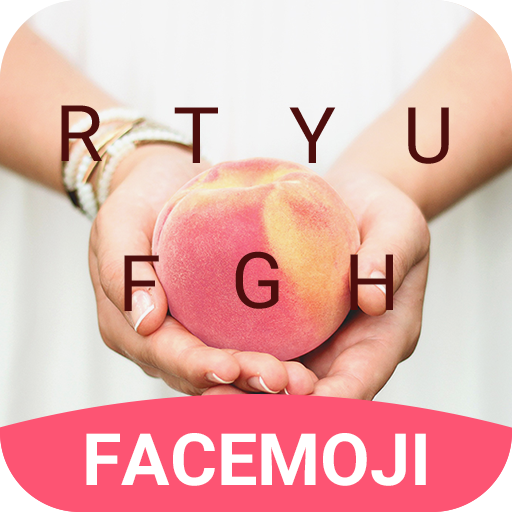 Pink Peach Keyboard Theme icon