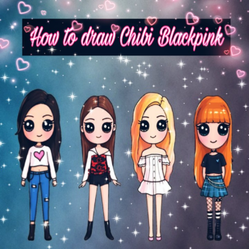 How to draw chibi blackpink أيقونة