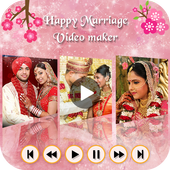 Marriage photo video Maker icon