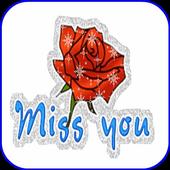 Miss you Gif 2019 icon