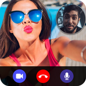 Live Video Call : Girlfriend Fake Live Video Chat icon