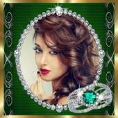Lovely Ring Photo Frame on 9Apps