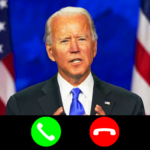 Joe Biden call prank icon