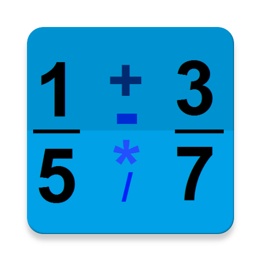 Math fraction calculator free icon