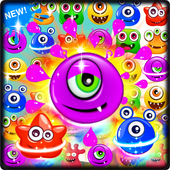 Jelly Crush Monster Match-3New icon