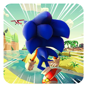 Super sonic subway hedgehog RUNNER Jungle World icon