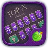 Top X Go Keyboard Theme