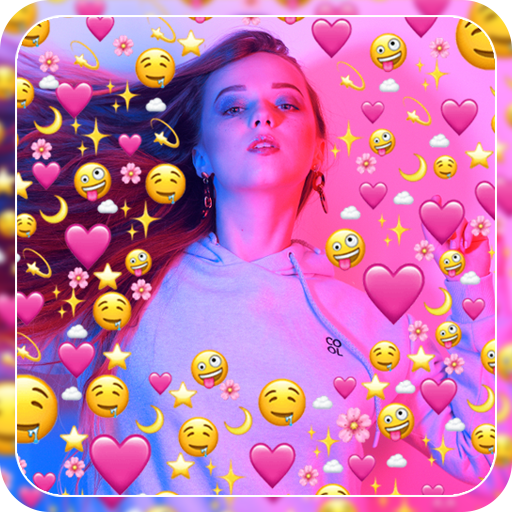 Emoji Background Photo Editor icon