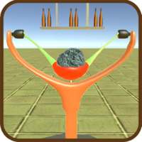 Slingshot 3D - [3D bottle breaking game]
