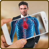 Body Scanner Free Real Camera X-Ray Cloth Prank icon