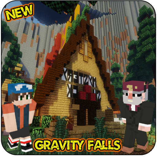 Map Gravity Falls City : Mystery Town icon
