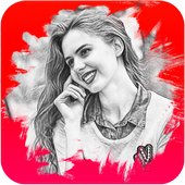 Pencil Sketch Photo, Photo Editor, Sketch Photo icon