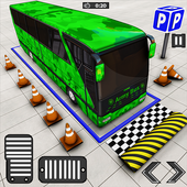 Bus Parking Game 2020 - Coach Bus Games icon