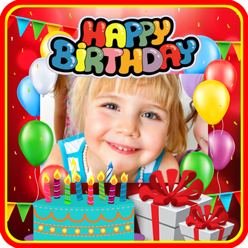 عيد ميلاد سعيد إطار الصورة أيقونة