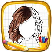 Learn How to Draw Girl Hair Styles icon