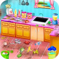 Clean Up - Cleaning Girls Games