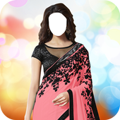 Women Saree Photo Suit : Traditional Suit icon