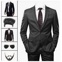 Formal Men Photo Suit: Photo Editor Hair, Mustache on 9Apps